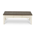 Steve Silver Cottonville Two Tone Coffee Table with Storage