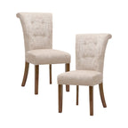 Sedia da pranzo color crema Madison Park Weldon (Set di 2)