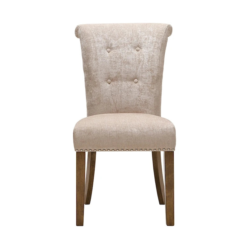 Sedia da pranzo color crema Madison Park Weldon (Set di 2)