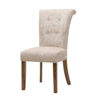Sedia da pranzo color crema Madison Park Weldon (Set di 2)