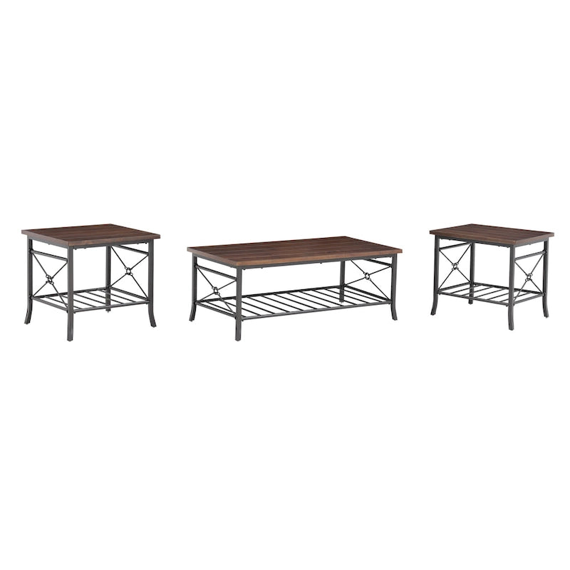 Set 3 tavolini da caffè e laterali Bridgevine Home Harrison