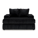 Roundhill Furniture Azulu Oversized Chaise, with Cup holders and USB Charging