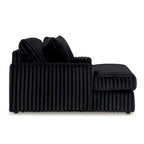 Roundhill Furniture Azulu Oversized Chaise, with Cup holders and USB Charging