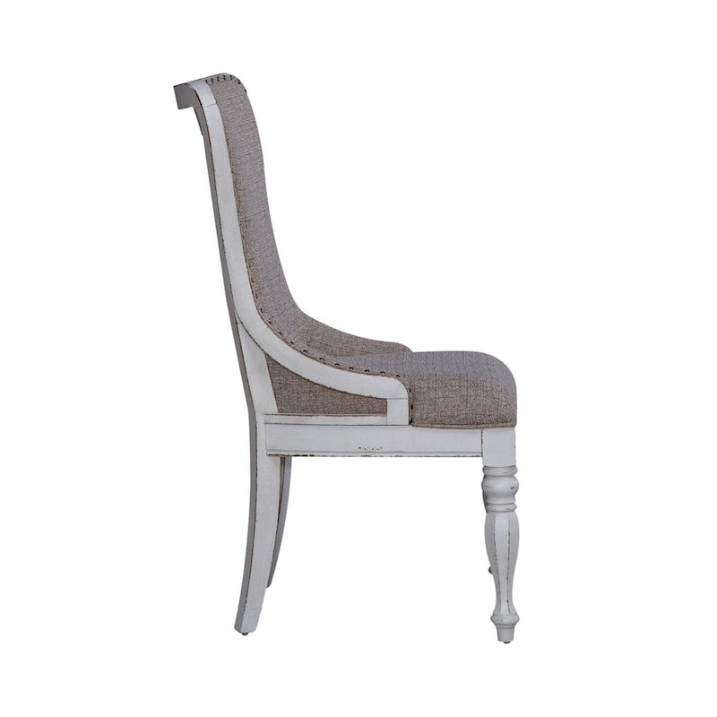 Magnolia Manor Upholstered Wing Back Side Chair (Set of 2)