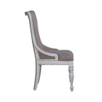 Magnolia Manor Upholstered Wing Back Side Chair (Set of 2)