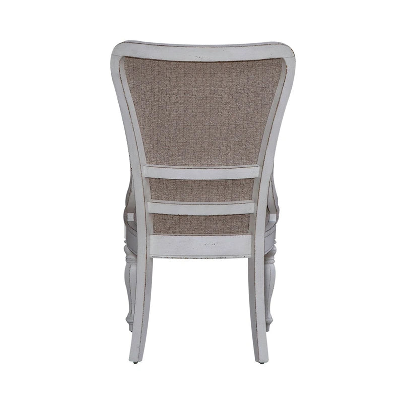 Magnolia Manor Upholstered Wing Back Side Chair (Set of 2)