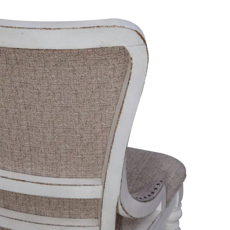 Magnolia Manor Upholstered Wing Back Side Chair (Set of 2)