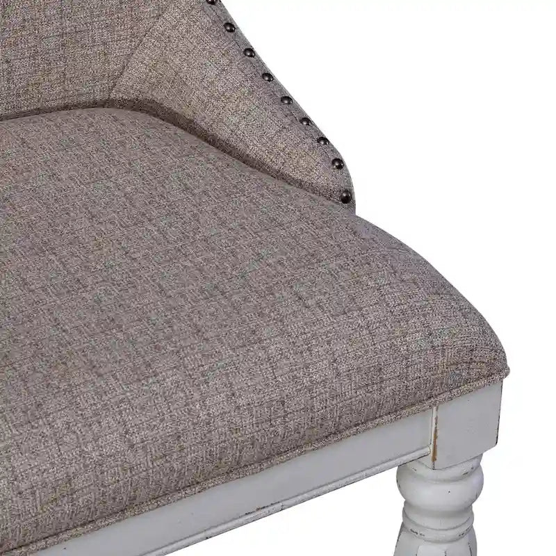 Magnolia Manor Upholstered Wing Back Side Chair (Set of 2)