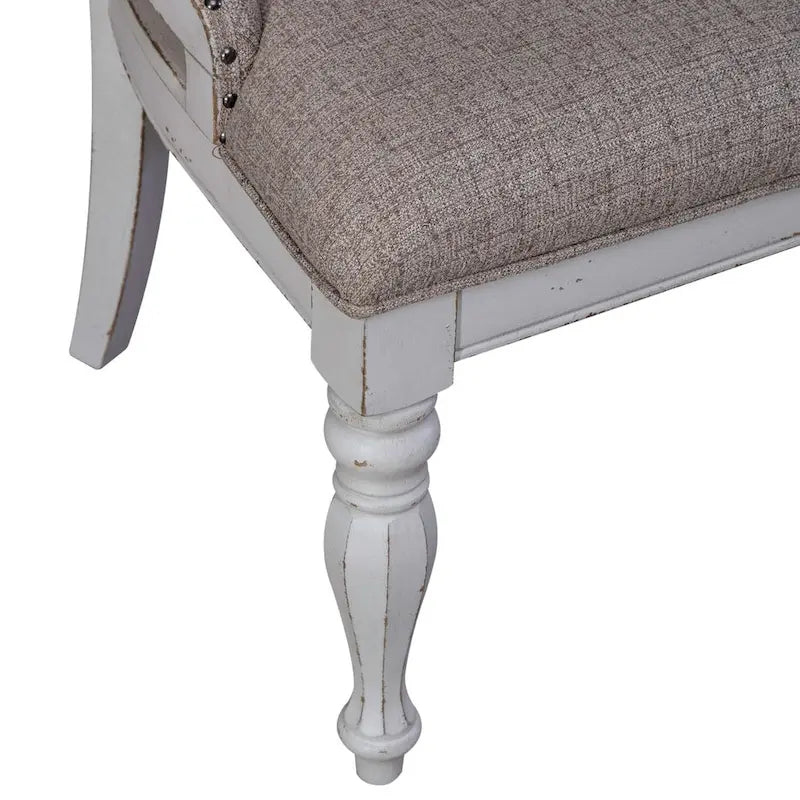 Magnolia Manor Upholstered Wing Back Side Chair (Set of 2)