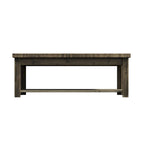 Bridgevine Home Joshua Creek 48 inch Coffee Table, No Assembly Required, Barnwood Finish