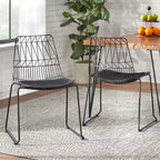 Lifestorey Picot Dining Chair (Set of 2)