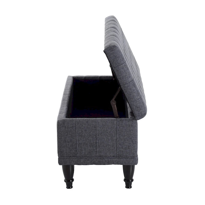 Copper Grove Turnbull 42-inch Fabric Tufted Storage Ottoman Bench