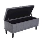 Copper Grove Turnbull 42-inch Fabric Tufted Storage Ottoman Bench