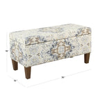 Panca contenitore decorativa Holman di Porch & Den