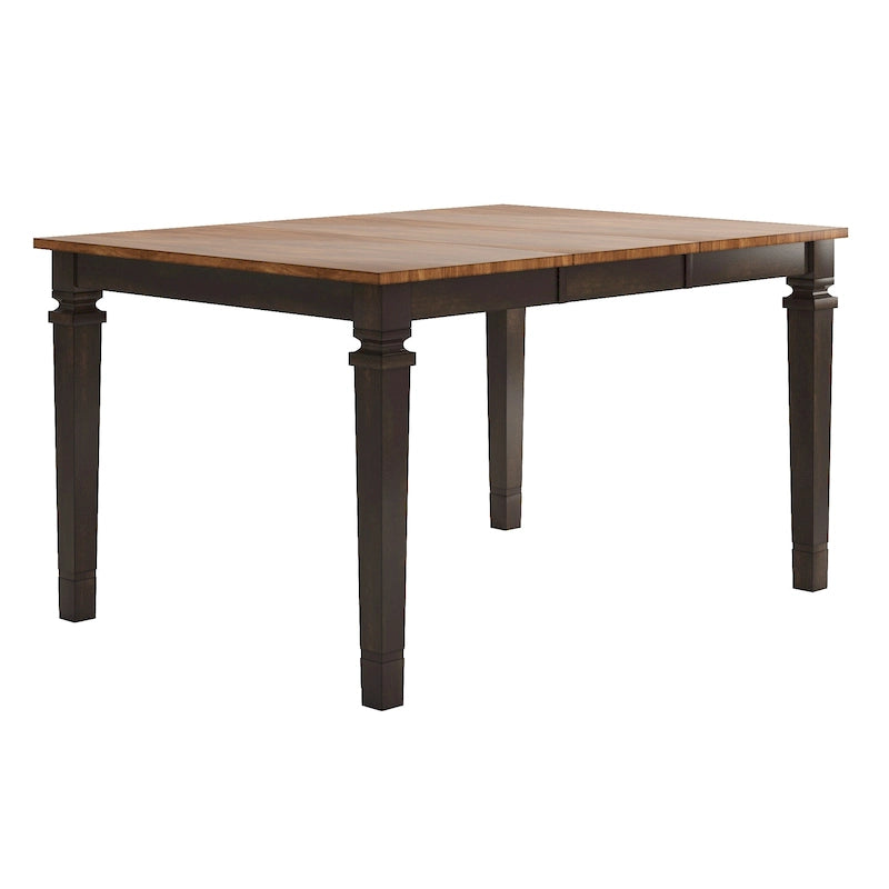 Tavolo da pranzo Elena in legno ad altezza bancone di iNSPIRE Q Classic