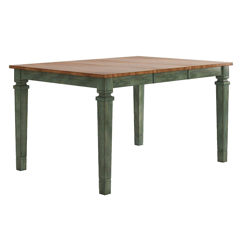 Tavolo da pranzo Elena in legno ad altezza bancone di iNSPIRE Q Classic