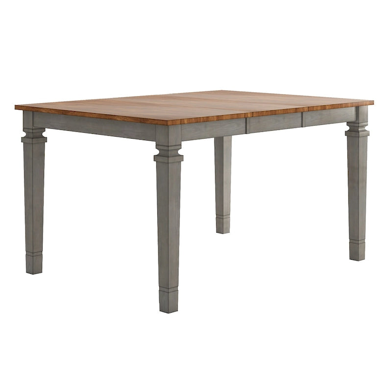 Tavolo da pranzo Elena in legno ad altezza bancone di iNSPIRE Q Classic