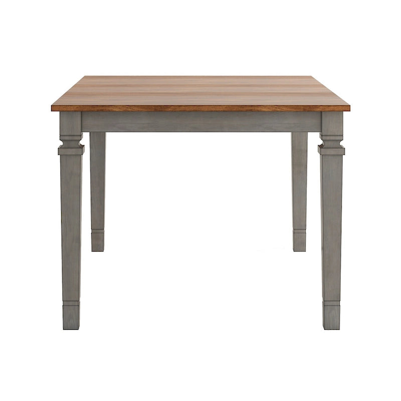 Tavolo da pranzo Elena in legno ad altezza bancone di iNSPIRE Q Classic