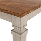 Tavolo da pranzo Elena in legno ad altezza bancone di iNSPIRE Q Classic