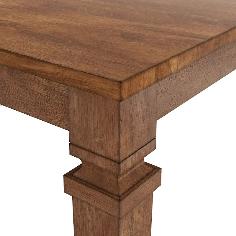 Tavolo da pranzo Elena in legno ad altezza bancone di iNSPIRE Q Classic