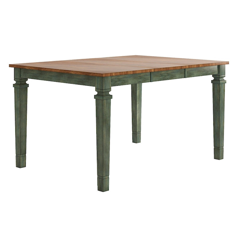 Tavolo da pranzo Elena in legno ad altezza bancone di iNSPIRE Q Classic