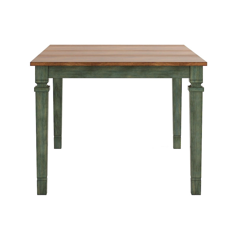 Tavolo da pranzo Elena in legno ad altezza bancone di iNSPIRE Q Classic