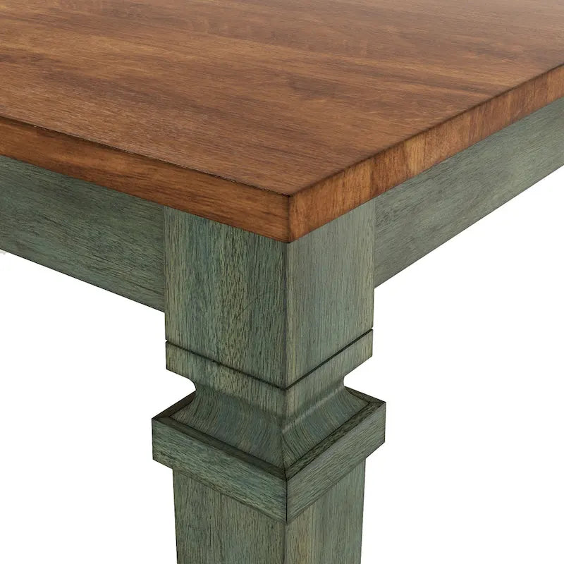 Tavolo da pranzo Elena in legno ad altezza bancone di iNSPIRE Q Classic