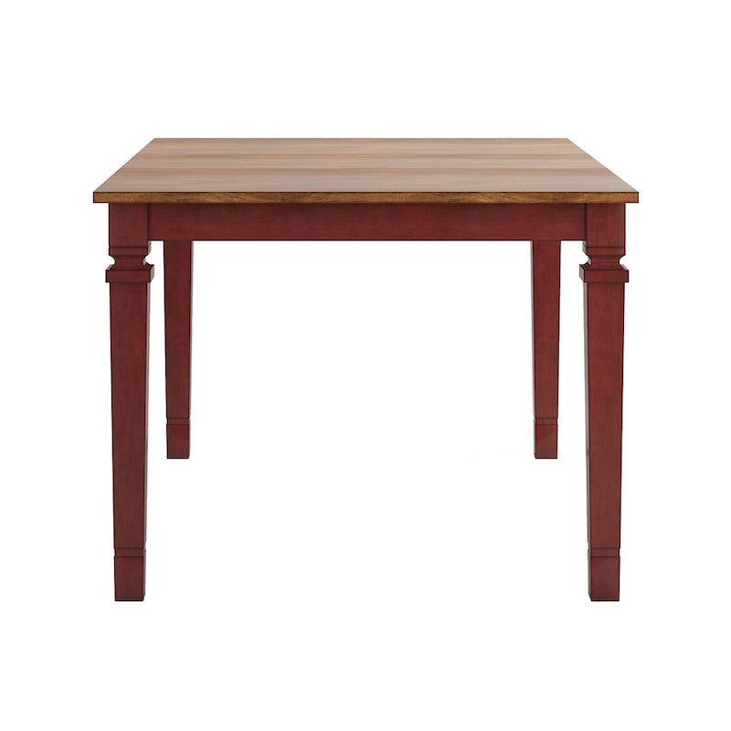 Tavolo da pranzo Elena in legno ad altezza bancone di iNSPIRE Q Classic