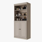 100% Solid Wood 32 Kitchen Pantry Cabinet with 2 Doors by Palace Imports