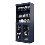 100% Solid Wood 32 Kitchen Pantry Cabinet with 2 Doors by Palace Imports