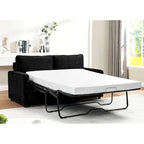 Manchester Corduroy 70 inch Square Arms Sleeper Sofa with Mattress