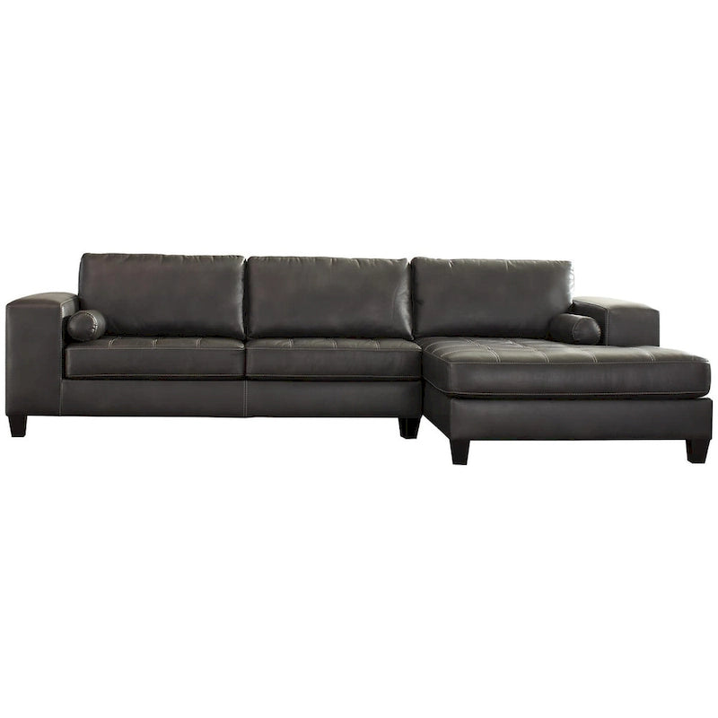 Divano angolare a 2 pezzi con chaise longue Signature Design by Ashley Nokomis
