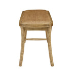 Bernsley Bentwood Rattan Dining Bench