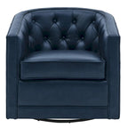 Walsh Top Grain Leather Swivel Chair