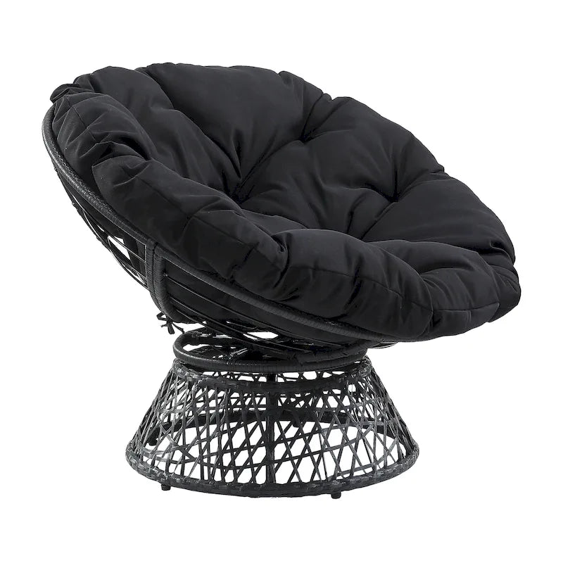 Poltrona Papasan in Vimini Intrecciato Avoca The Curated Nomad