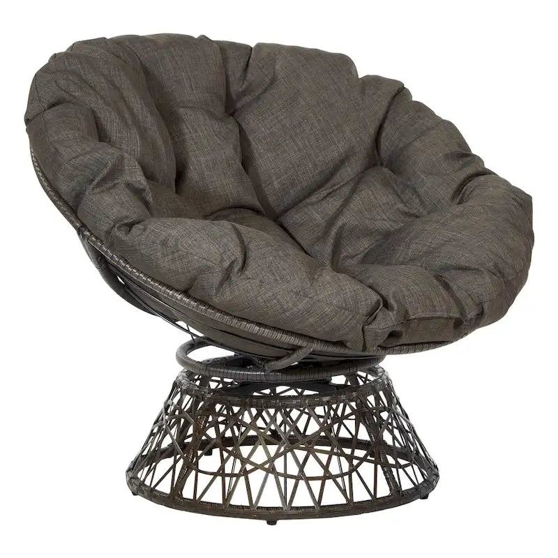 Poltrona Papasan in Vimini Intrecciato Avoca The Curated Nomad