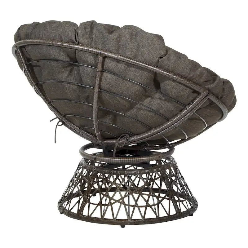 Poltrona Papasan in Vimini Intrecciato Avoca The Curated Nomad