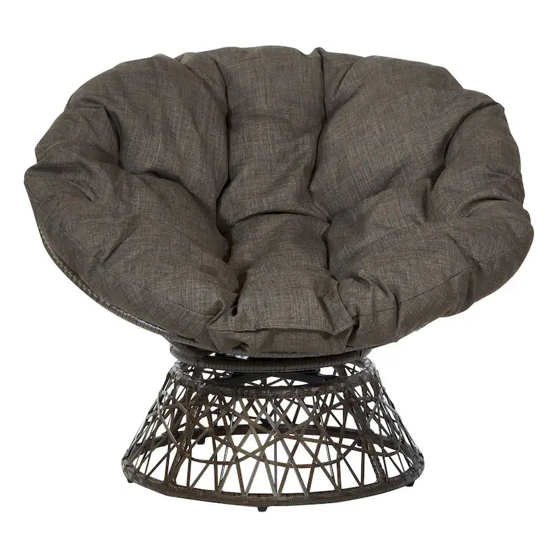 Poltrona Papasan in Vimini Intrecciato Avoca The Curated Nomad