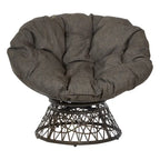 Poltrona Papasan in Vimini Intrecciato Avoca The Curated Nomad