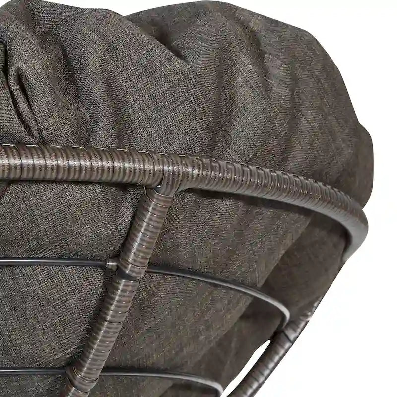 Poltrona Papasan in Vimini Intrecciato Avoca The Curated Nomad