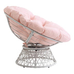 Poltrona Papasan in Vimini Intrecciato Avoca The Curated Nomad