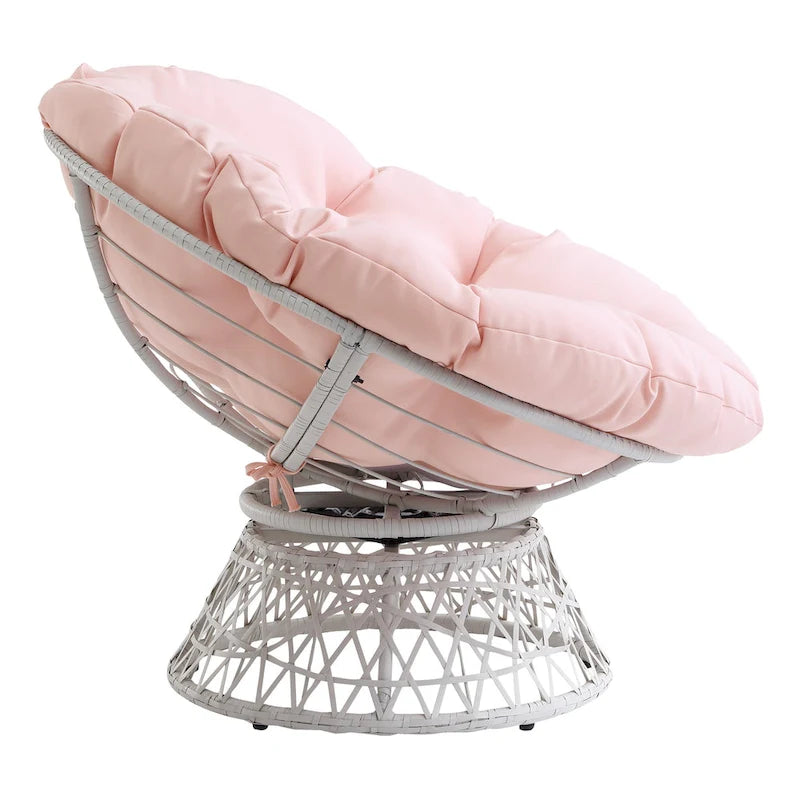 Poltrona Papasan in Vimini Intrecciato Avoca The Curated Nomad