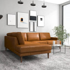 Divano sezionale angolare in tessuto Harman Modern Living Room