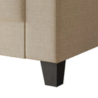 CraftPorch Simple Style Linen Upholstered Sofa
