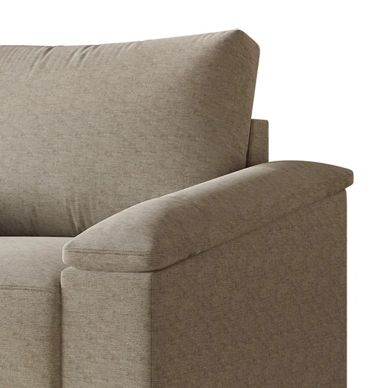 CraftPorch Simple Style Linen Upholstered Sofa
