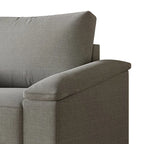 CraftPorch Simple Style Linen Upholstered Sofa