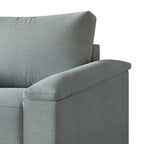 CraftPorch Simple Style Linen Upholstered Sofa