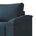 CraftPorch Simple Style Linen Upholstered Sofa