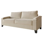 CraftPorch Simple Style Linen Upholstered Sofa