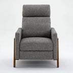 Poltrona reclinabile Vinton Push Back in tessuto tecnico di Greyson Living
